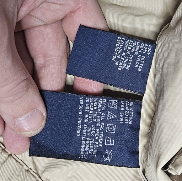 Vtg 2003 Tommy hilfiger | Nylon | Sailing Jacket | Roll hood - Picture 14 of 15